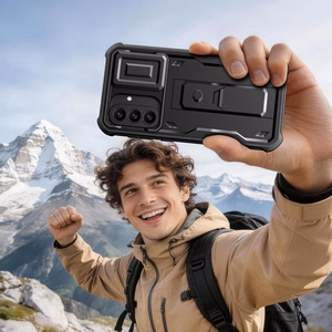 Tech-Protect Kevlar Cam+ 2-sarjan suojakuori Samsung Galaxy A36 / A37 5G:lle - musta