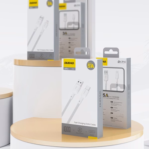 Dudao L9T 5A USB-A - USB-C Kaapeli 1m - Valkoinen