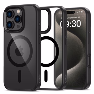 Tech-Protect MagMat MagSafe Suojakuori iPhone 16 Pro Max:lle - läpinäkyvä