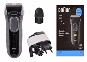 Braun Serie 3 3000S Foil shaver Grey