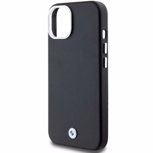 BMW Signature Wrapped Metal MagSafe Suojakuori iPhone 15 / 14 / 13:lle - musta