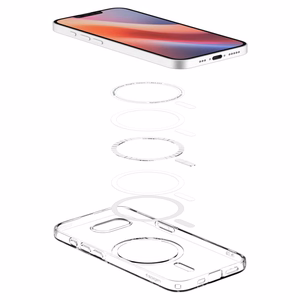 Spigen Liquid Crystal Mag MagSafe Suojakuori iPhone 16e / 17e:lle - Läpinäkyvä