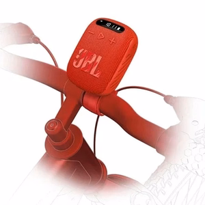 Langaton kaiutin JBL Wind 3 ohjaustangon pidikkeellä punainen
