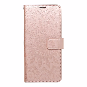 MEZZO Book Suojakuori XIAOMI Redmi Note 15 PRO 5G:lle mandala rose gold