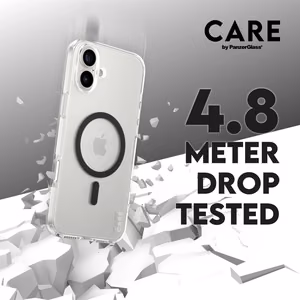 CARE by PanzerGlass Flagship suojakuori iPhone 16 Plus 6.7' musta/musta MagSafe 1347