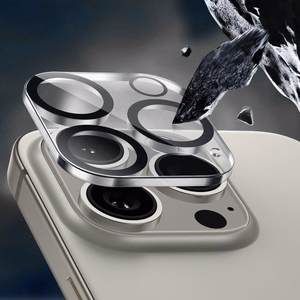 Tech-Protect Cam Fit+ kamerasuoja iPhone 16e / 17e:lle - läpinäkyvä