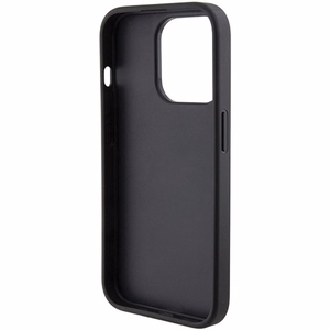 KARL LAGERFELD Suojakuori IPHONE 15 Prolle KLHCP15LPQKPMK (Quilted Pattern) musta