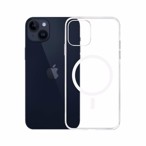 3mk Clear MagCase Suojakuori Apple iPhone 14 Plus:lle - läpinäkyvä