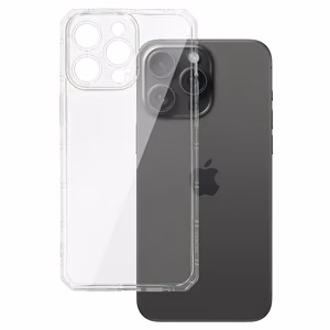 Armor Antishock Suojakuori iPhone 15 Pro:lle läpinäkyvä