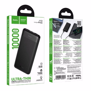 Hoco J153 -varavirtalähde, 10000 mAh, 2 A, 10 W, musta