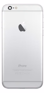 Akun kansi iPhone 6 hopeinen alkuperäinen (käytetty Grade B)