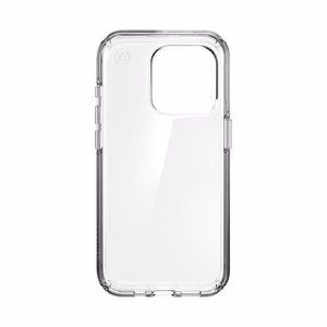 Speck Presidio Perfect-Clear suojakuori iPhone 15 Pro -laitteelle, läpinäkyvä