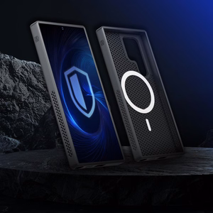 3mk COOLing MagCase Samsung Galaxy S25 Ultralle - Musta
