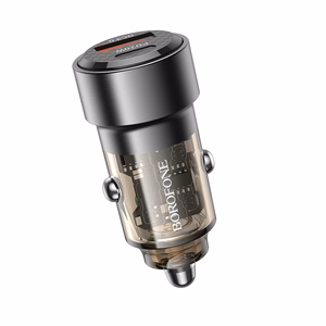 Autolaturi Borofone BZ20 PD20W+QC3.0 38W Musta