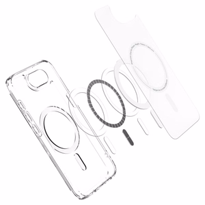 Spigen Ultra Hybrid MagSafe Case for iPhone 16e / 17e - White, Translucent
