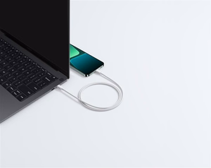 Xiaomi 3A punos USB-C – USB-C kaapeli (1m), valkoinen