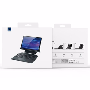 Dux Ducis DK -suojakuori langattomalla näppäimistöllä Samsung Tab S9 / S9FE / S10FE musta