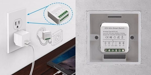 TUYA älykäs mini-automaattisulake 2-kanavainen DIY Wi-Fi