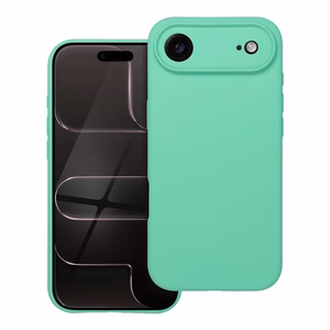 Suojakuori iPhone 17 AIR:lle Silikoninen 2mm mint
