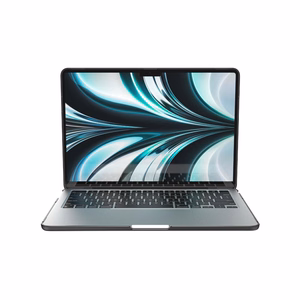 Speck SmartShell case for MacBook Air 13.6" (M5 / M4 / M3 / M2, 2026–2022), Obsidian
