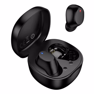 Borofone TWS Bluetooth-kuulokkeet BW97 Clear mustat