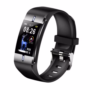 FITNESS FIT BAND FW34 hopeinen musta