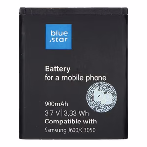 Akku Samsung J600 / C3050 / M600 / J750 / S8300 / S7350:lle 900 mAh Blue Star Premium
