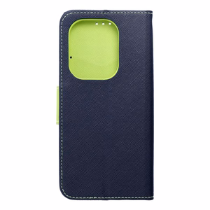 Läppäsuojakuori Xiaomi Redmi NOTE 13 PRO 4G Fancy Book laivastonsininen / lime
