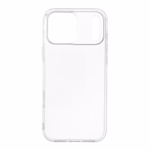 Clear Case 2 mm läpinäkyvä suojakuori iPhone 17 Pro Max / 18 Pro Max -malleille (matala kamerareuna)