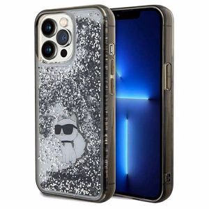 Karl Lagerfeld Liquid Glitter Choupette case for iPhone 13 Pro / 13 - transparent