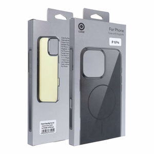 Suojakuori iPhone 17 PRO:lle Glossy Mag Cover MagSafe-yhteensopiva musta