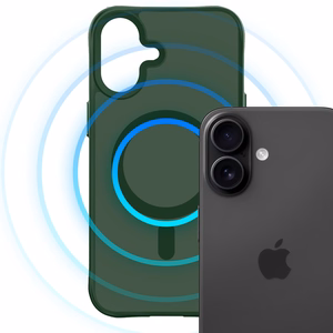 3mk Smoke MagCase iPhone 17:lle vihreä-puoliläpinäkyvä