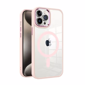 Premium Mag Cover Suojakuori Apple iPhone 14 Plus vaaleanpunainen
