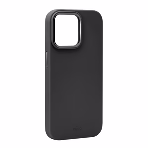 Puro Icon Mag Pro MagSafe Silikoninen Suojakuori iPhone 15 Pro Maxille - musta
