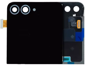 LCD-näyttö Samsung F741 Z Flip6 5G kosketusnäytöllä (Ulompi) sininen alkuperäinen (käytetty Grade C)