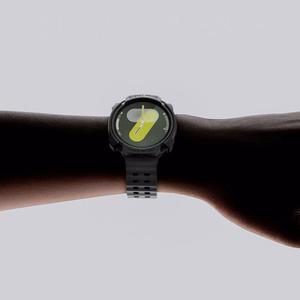 Spigen Rugged Armor Case for Samsung Galaxy Watch 8 44mm - Matte Black