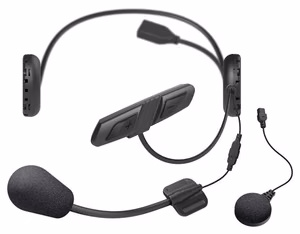 Sena 3SPLUS-WB-10 Moottoripyörän intercom Bluetooth 400 m Musta