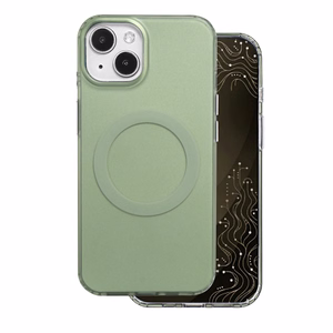 Tecto Shield Mistiq Mag suojakuori iPhone 13 / 14 6,1"-mallille, oliivinvihreä