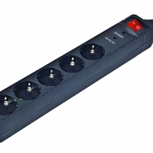 Virranjatkokaapeli 3 m 5 pistorasiaa Gembird SPG5-C-10