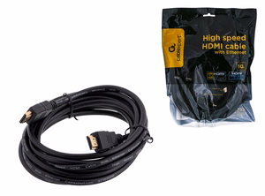 Gembird 10m HDMI M/M HDMI-kaapeli HDMI Type A (Standard) musta