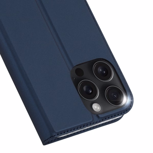 DUX DUCIS Skin Pro Lompakkosuojakuori iPhone 16 Pro Max:lle - sininen