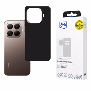 3mk Matt Case Pro Xiaomi 15T Pro 5G:lle - musta