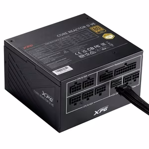 ADATA CORE REACTOR II VE 750 Watts Efficiency 80 PLUS GOLD PFC Active MTBF 100000 hours COREREACTORIIVE750G-BKCEU (Power Supply)