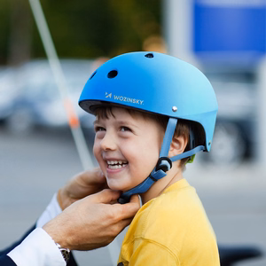 Wozinsky M BMX/potkulautakypärä - sininen liukuväri