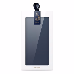 Dux Ducis Skin Pro case for Oppo Reno 8 flip cover card wallet stand blue