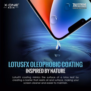 X-ONE Extreme Shock Eliminator 4. sukupolvi - iPhone 14 Pro/15:lle