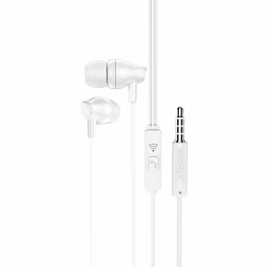 Borofone BM61 Wanderer Earphones with Microphone White