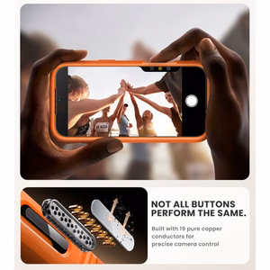 Supcase IBLSN Ares Flip MagSafe Suojakuori iPhone 17 Pro Max:lle - Oranssi