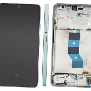 LCD-näyttö Xiaomi Redmi Note 14 5G kosketusnäytöllä ja kehyksellä Coral Green alkuperäinen (service pack)