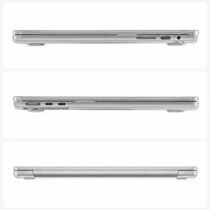 Tech-Protect Softshell suojakuori MacBook Pro 16" 2021 / 2023 / 2024 / 2025 / 2026 - läpinäkyvä